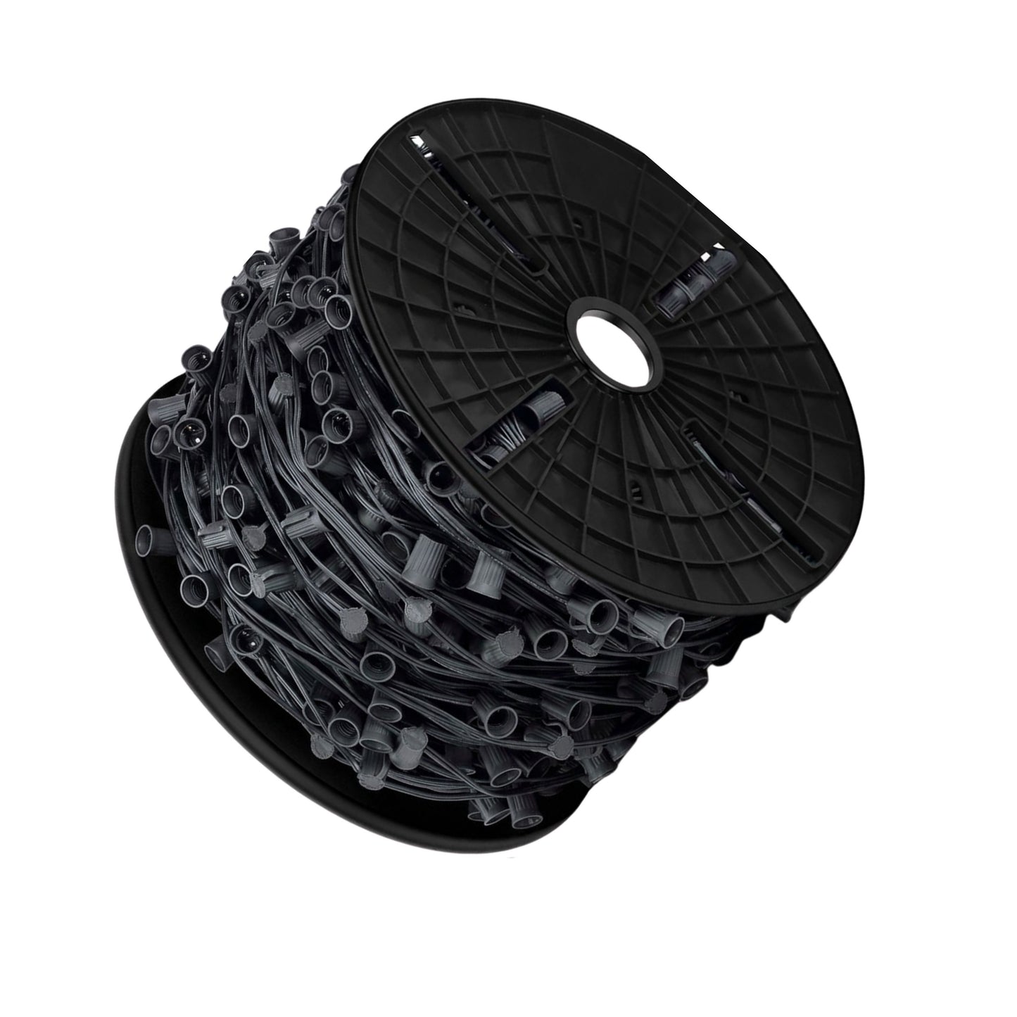12" Spacing 1000' Long C9 Cord  | 4 Colors