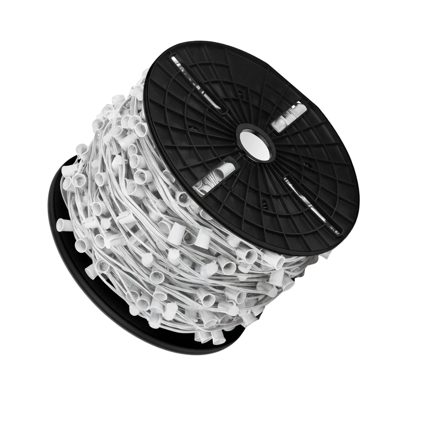 12" Spacing 1000' Long C9 Cord  | 4 Colors