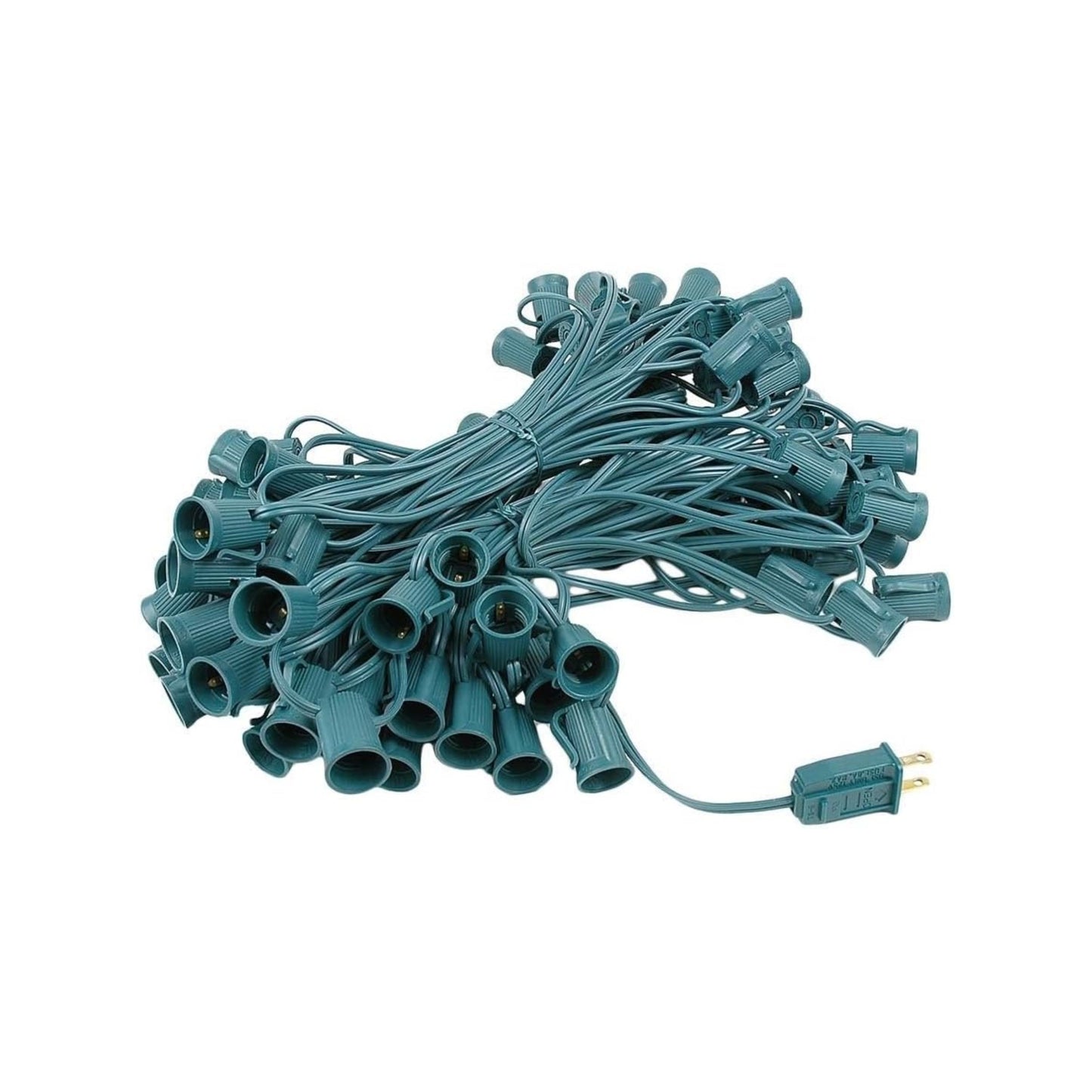 12" Spacing 100' Long C9 Cord  | 4 Colors