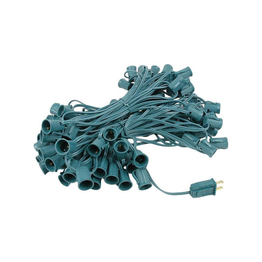 12" Spacing 100' Long C9 Cord  | 4 Colors