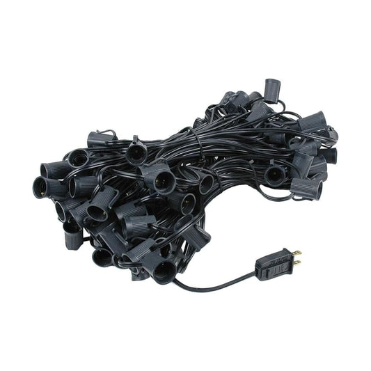 12" Spacing 100' Long C9 Cord  | 4 Colors