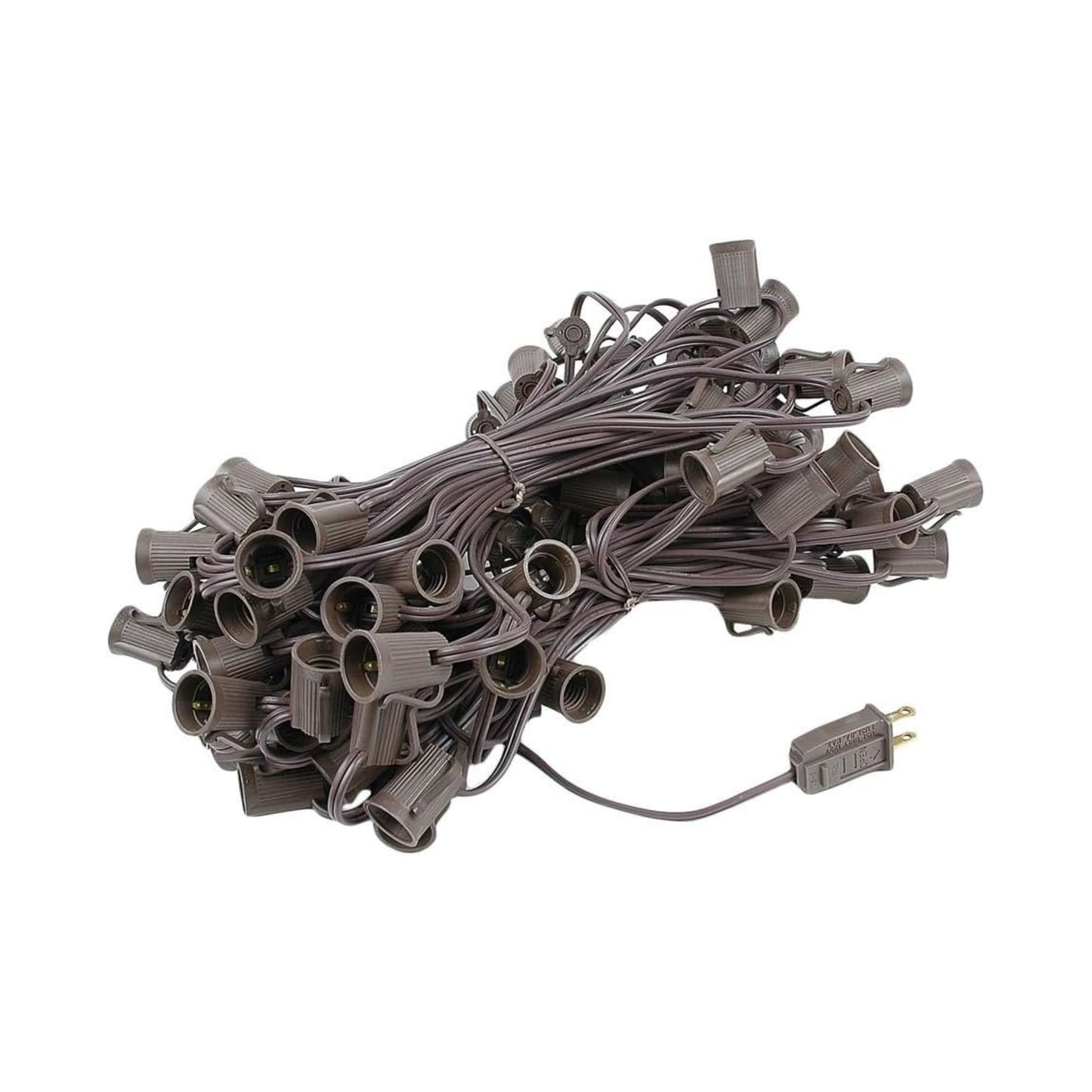 12" Spacing 100' Long C9 Cord  | 4 Colors
