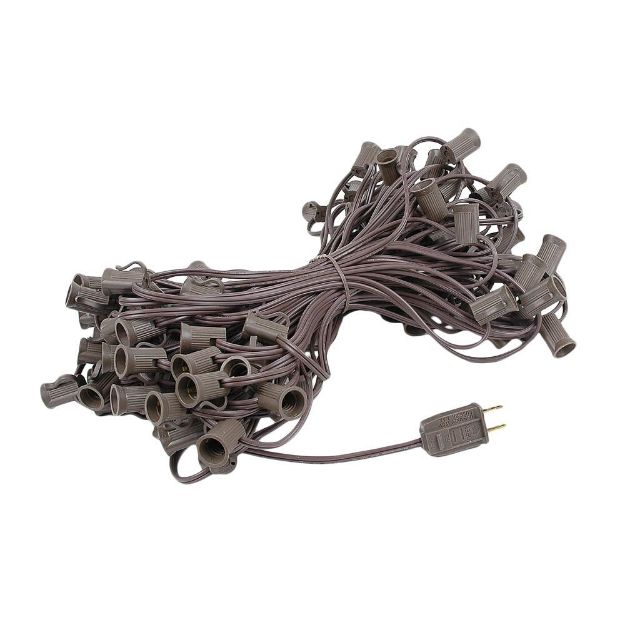 12" Spacing 100' Long C7 Cord  | 4 Colors