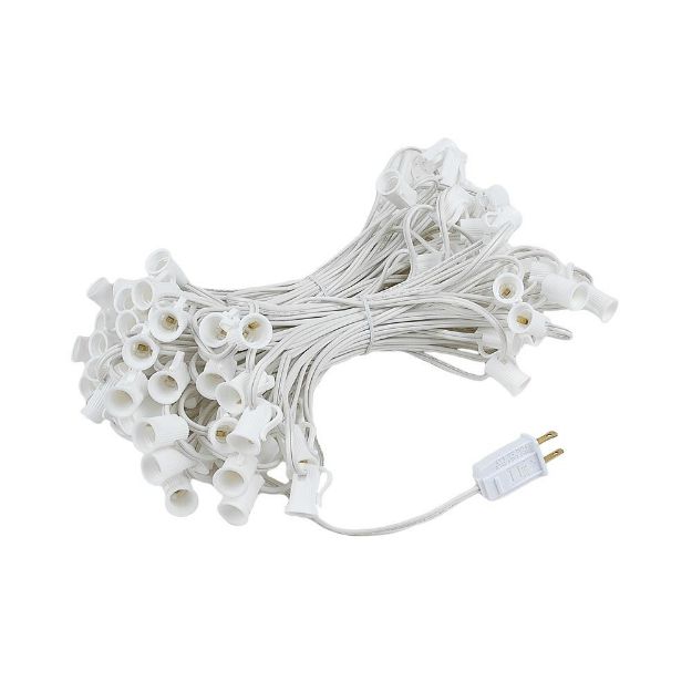 12" Spacing 100' Long C7 Cord  | 4 Colors