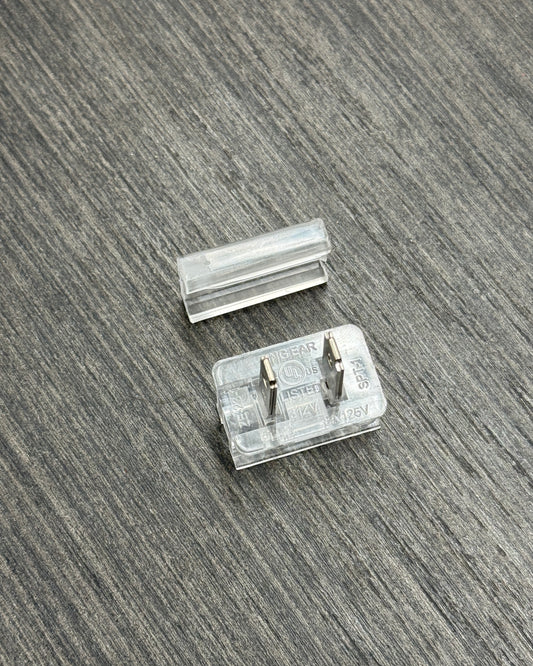 Clear Male Plug