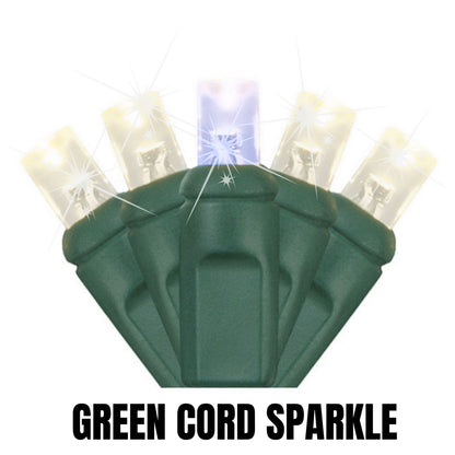 50-Light 5mm Concave Sparkle (Strobe) | 2 Colors
