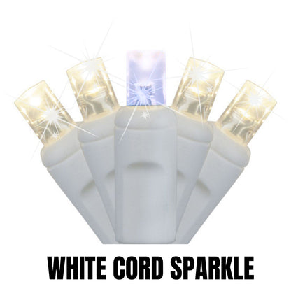 50-Light 5mm Concave Sparkle (Strobe) | 2 Colors