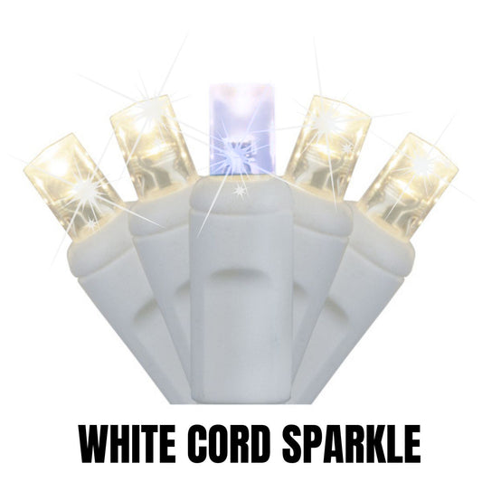 50-Light 5mm Concave Sparkle (Strobe) | 2 Colors