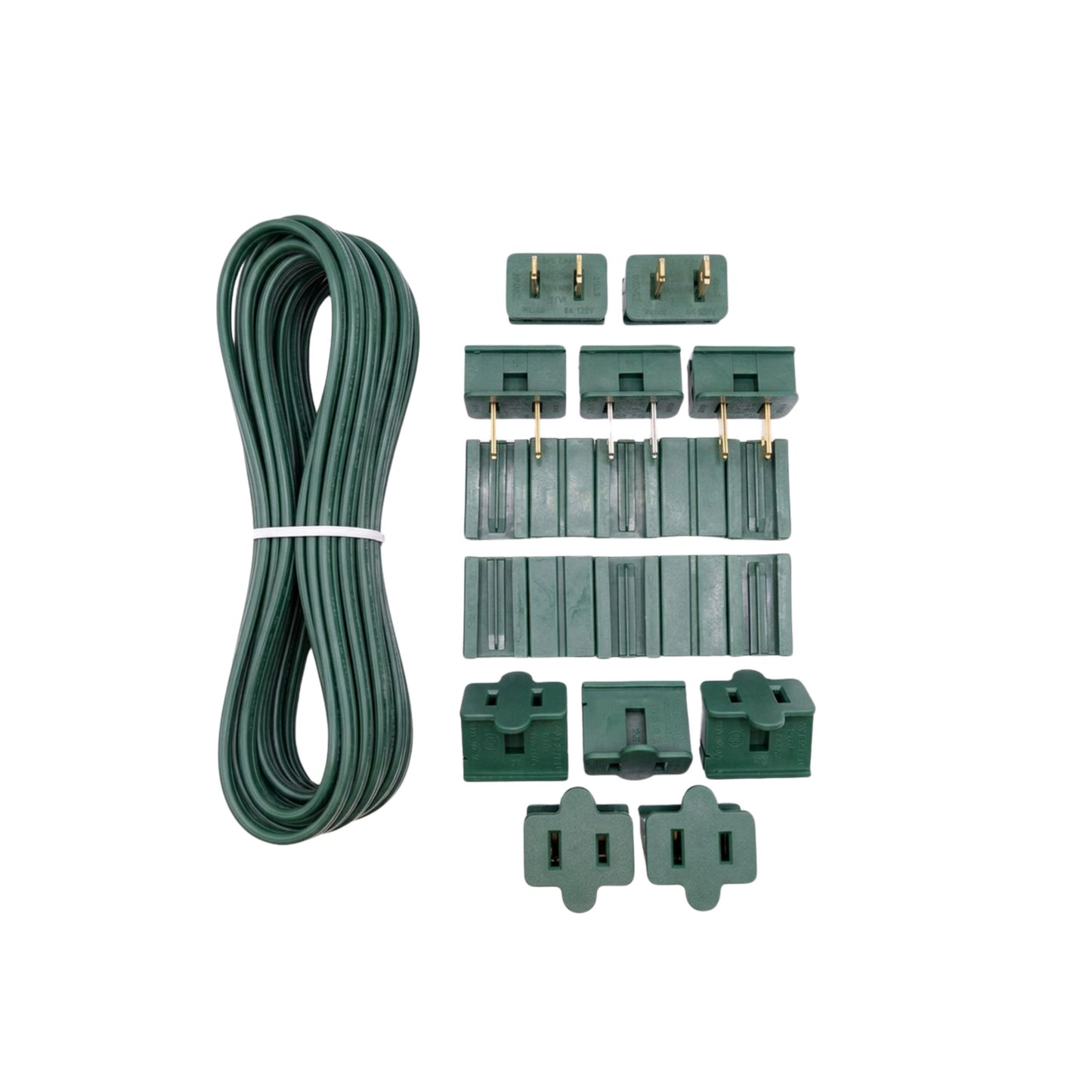 25' Wire Kit with 5-Male 5-Female Sockets | 4 Colors