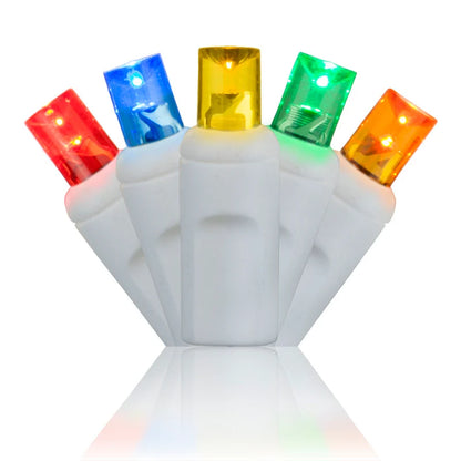 50-Light 5mm Concave White Cord | 5 Colors