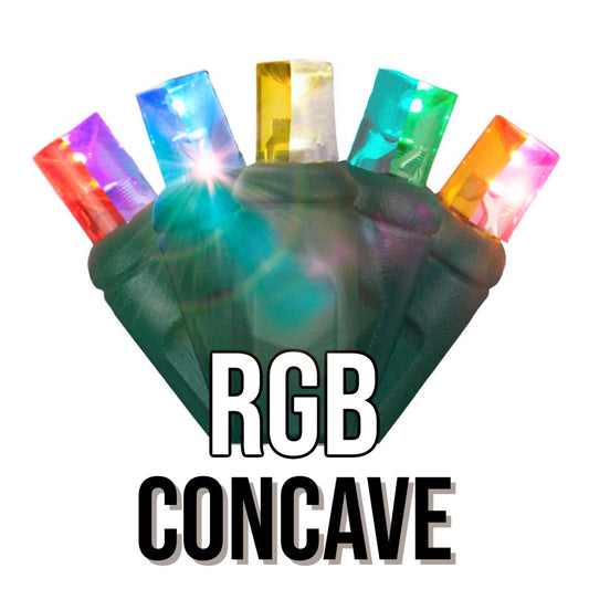 50-Light 5mm Concave RGBWW Strobe