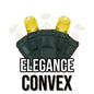 50-Light 5mm Convex Green Cord | 14 Colors