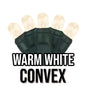 50-Light 5mm Convex Green Cord | 14 Colors