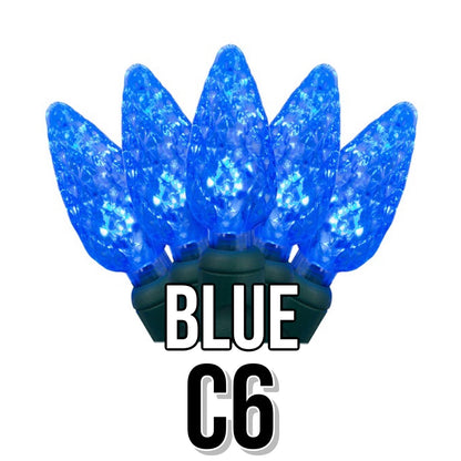 C6 Faceted Cone Lights 70-Light | 11 Colors