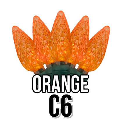 C6 Faceted Cone Lights 70-Light | 11 Colors