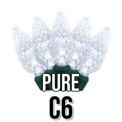 C6 Faceted Cone Lights 70-Light | 11 Colors