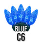 C6 Faceted Cone Lights 70-Light | 11 Colors