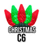 C6 Faceted Cone Lights 70-Light | 11 Colors