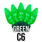 C6 Faceted Cone Lights 70-Light | 11 Colors