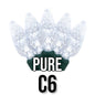 C6 Faceted Cone Lights 70-Light | 11 Colors
