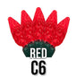C6 Faceted Cone Lights 70-Light | 11 Colors