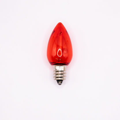 C7 LED Clear Bulb | 3 Colors