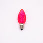 C7 LED Faceted Bulb | 12 Colors