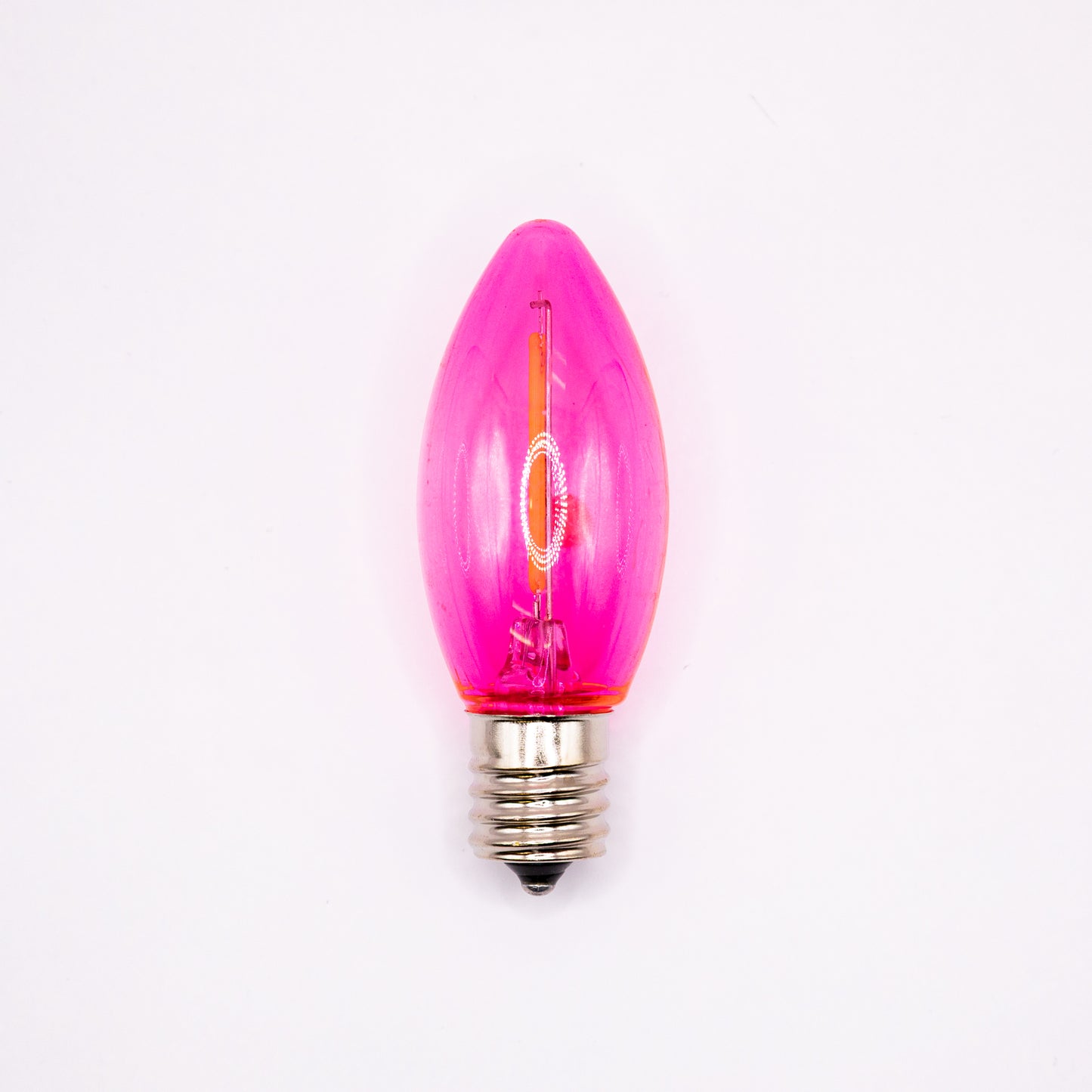 C9 LED Clear Bulb Filament | 10 Colors
