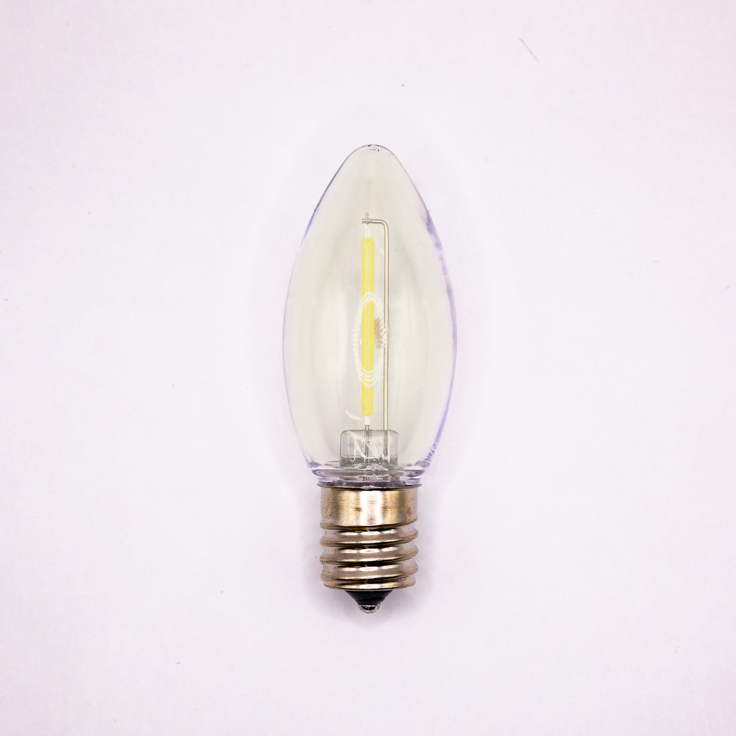 C9 LED Clear Bulb Filament | 10 Colors
