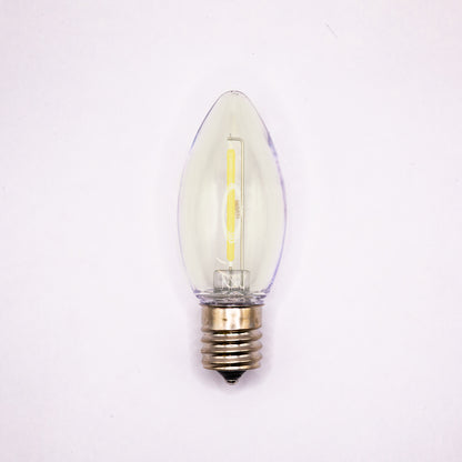C9 LED Clear Bulb Filament | 10 Colors