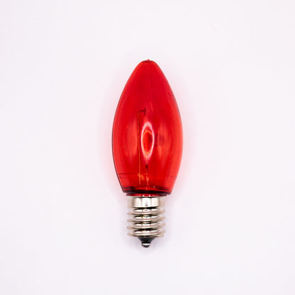 C9 LED Clear Bulb Filament | 10 Colors