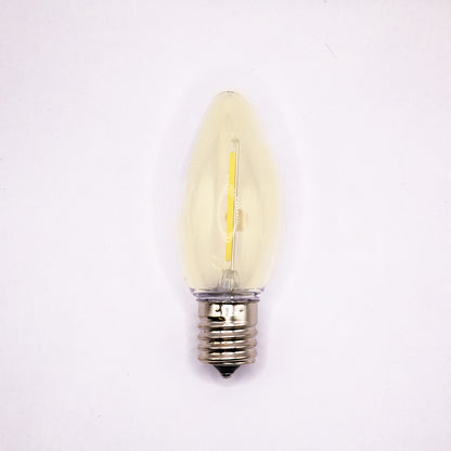 C9 LED Clear Bulb Filament | 10 Colors