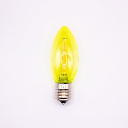 C9 LED Clear Bulb Filament | 10 Colors