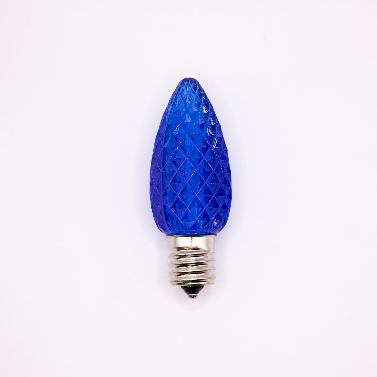 C9 LED Faceted Bulb | 12 Colors