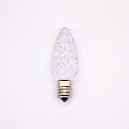 C9 LED Faceted Bulb | 12 Colors