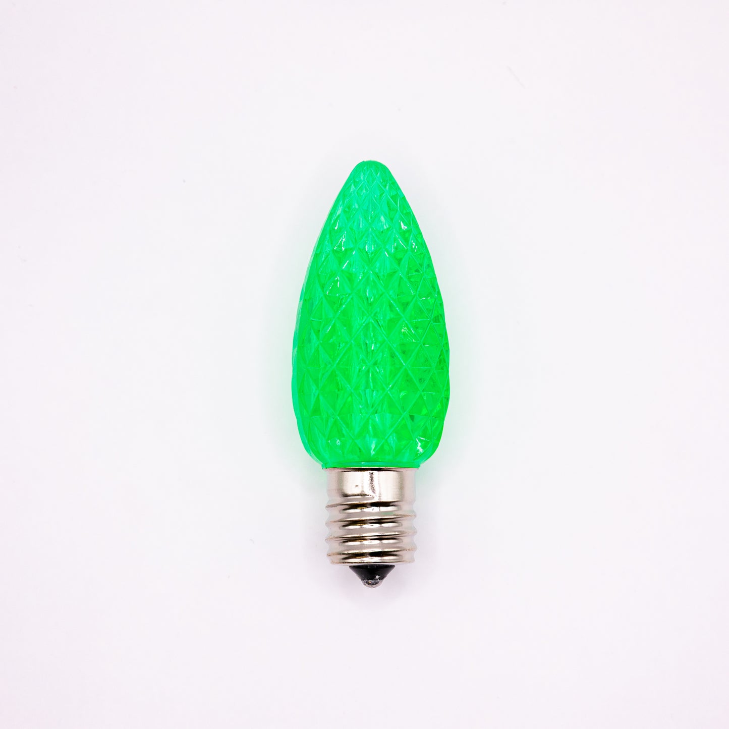 C9 LED Faceted Bulb | 12 Colors