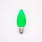 C9 LED Faceted Bulb | 12 Colors