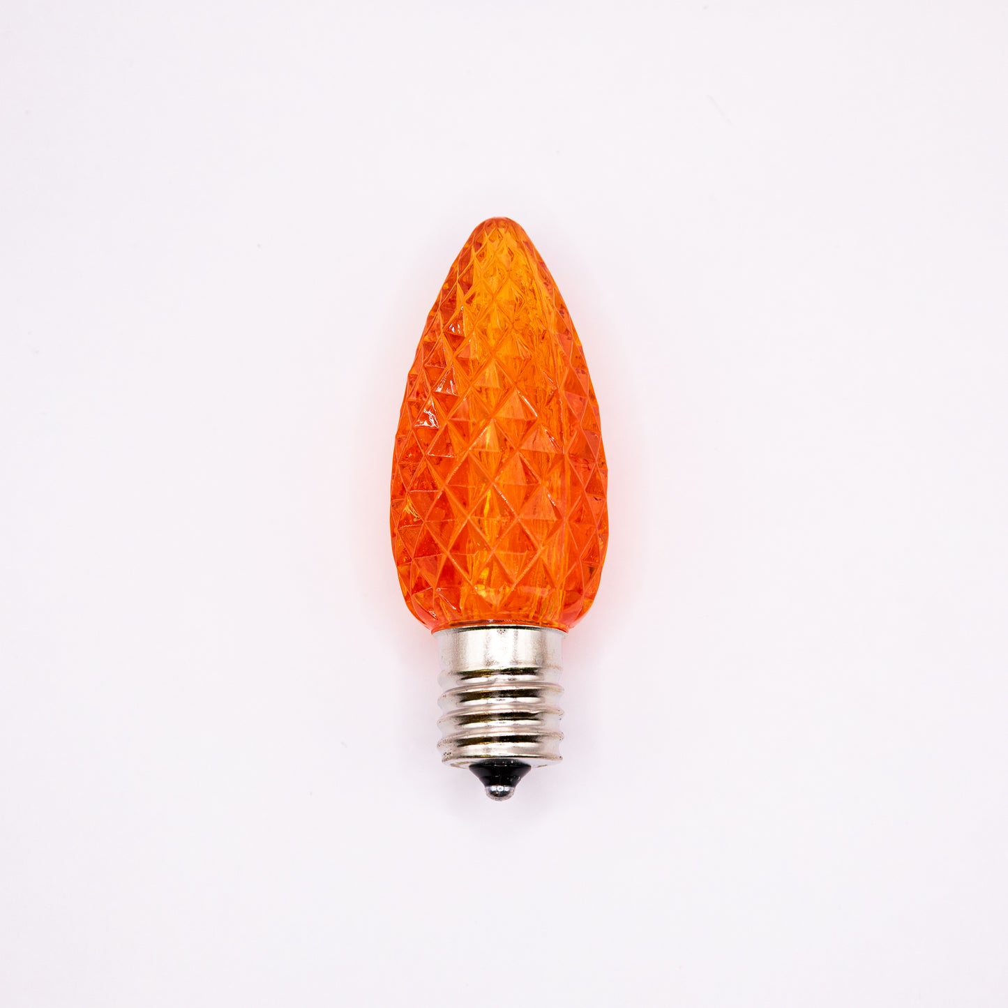 C9 LED Faceted Bulb | 12 Colors