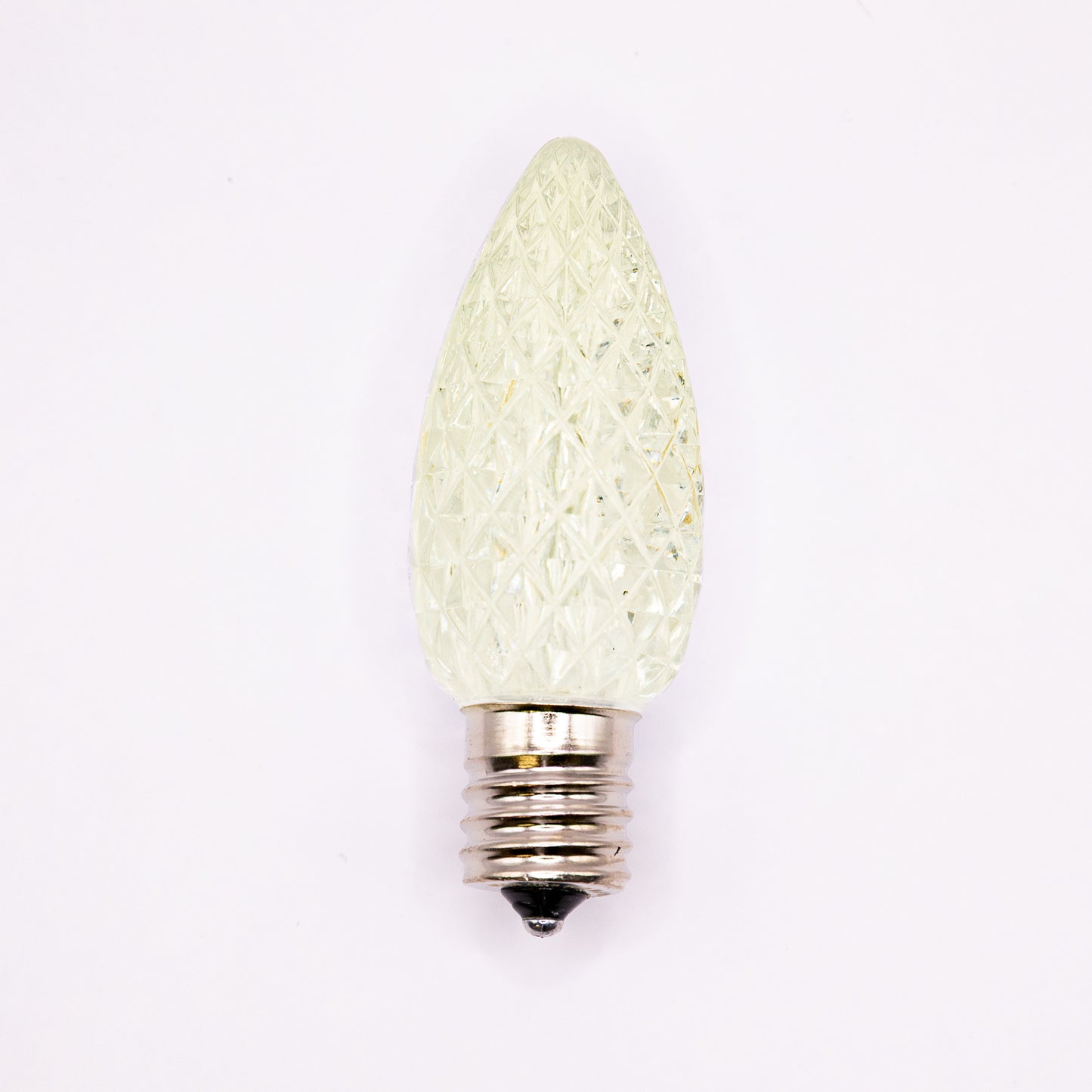 C9 LED Faceted Bulb | 12 Colors