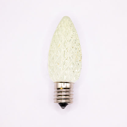 C9 LED Faceted Bulb | 12 Colors