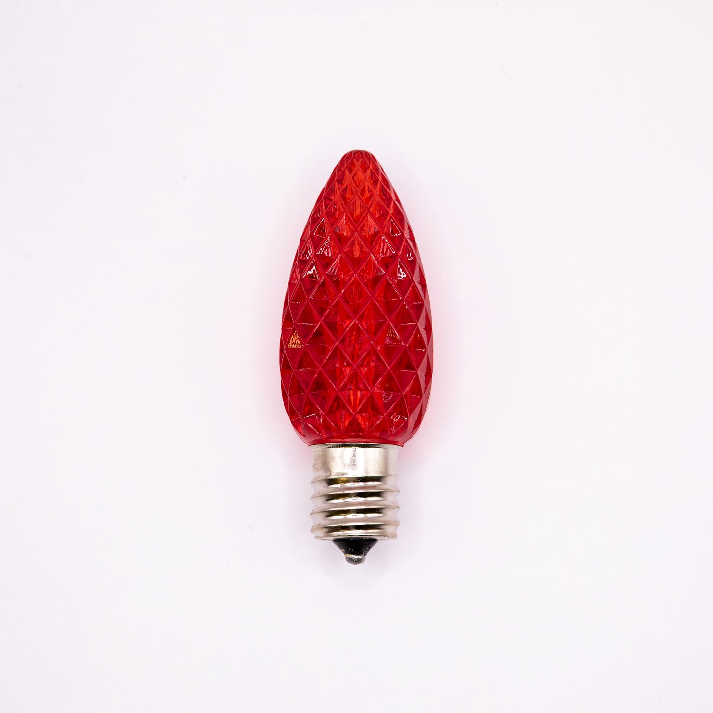 C9 LED Faceted Bulb | 12 Colors