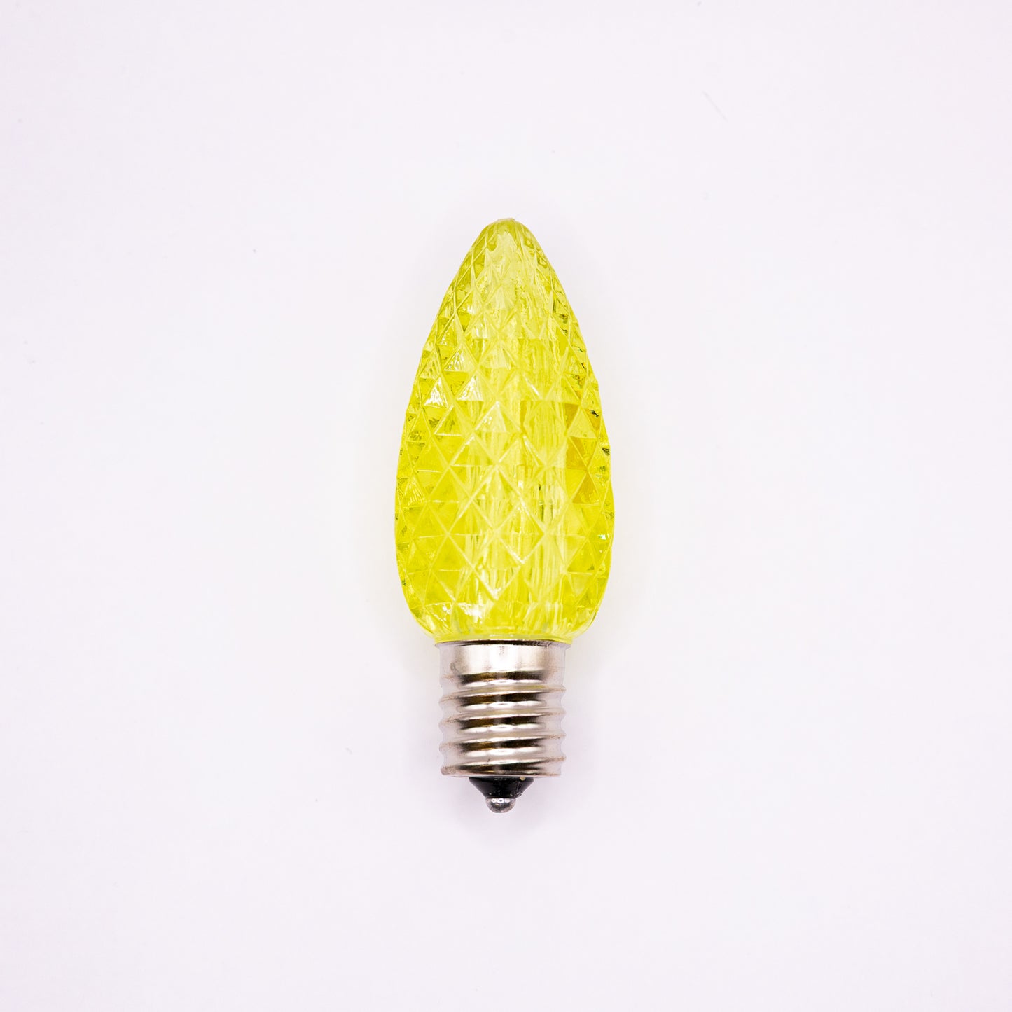 C9 LED Faceted Bulb | 12 Colors