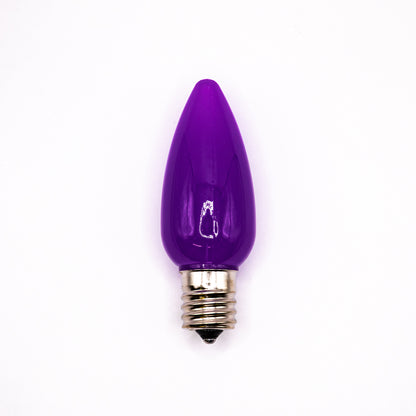 C9 LED Smooth Opaque Bulb | 11 Colors