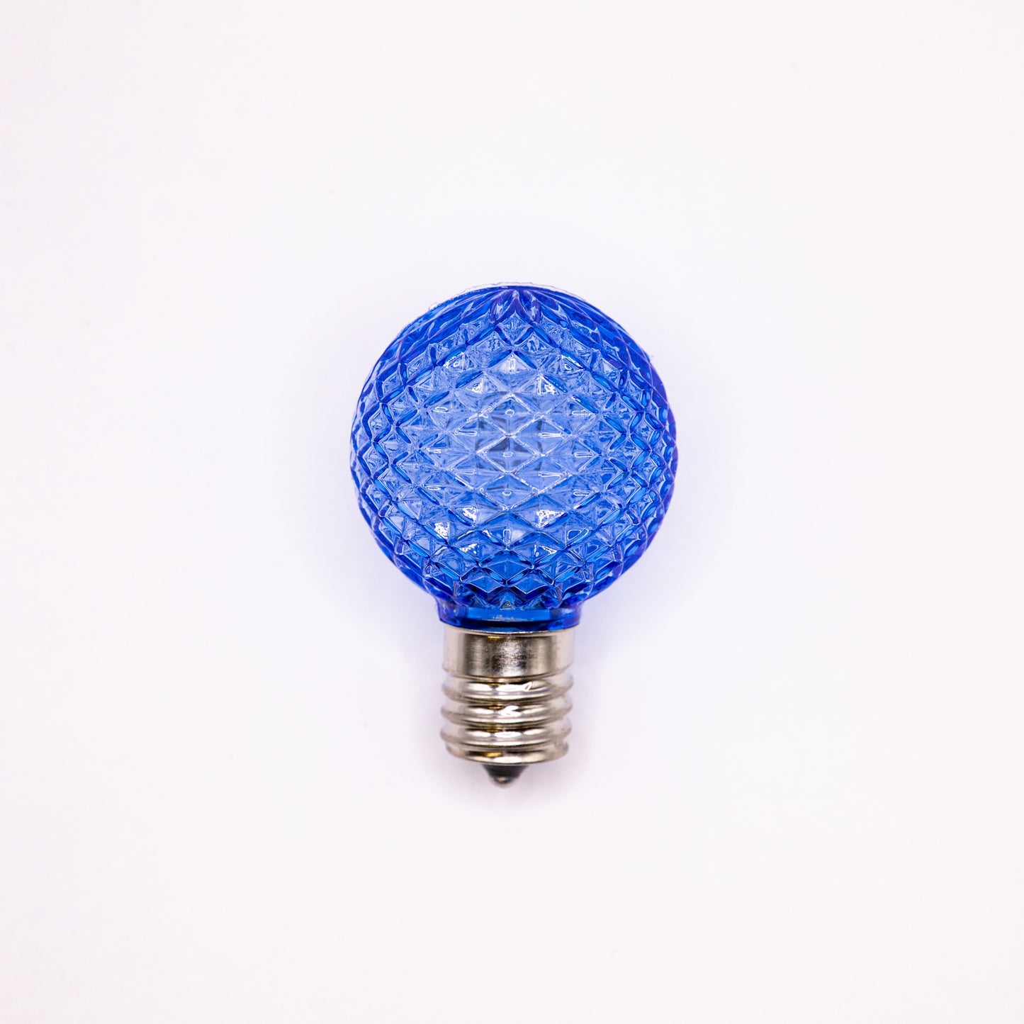 G40 (C9) LED Faceted Bulb | 11 Colors