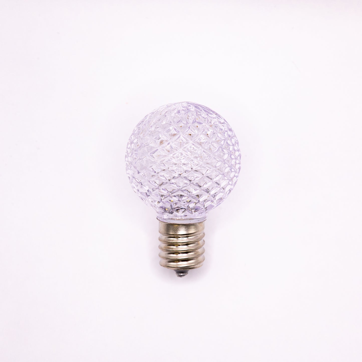 G40 (C9) LED Faceted Bulb | 11 Colors