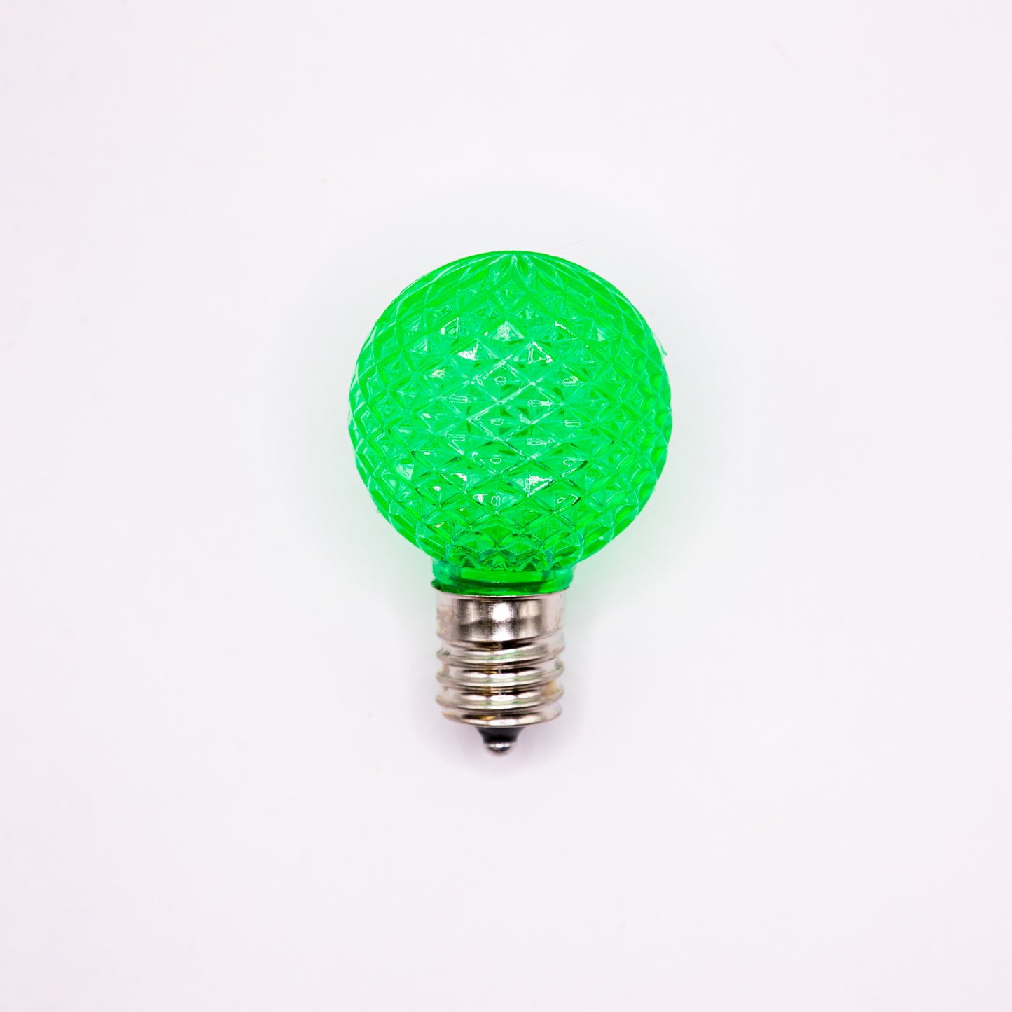 G40 (C9) LED Faceted Bulb | 11 Colors