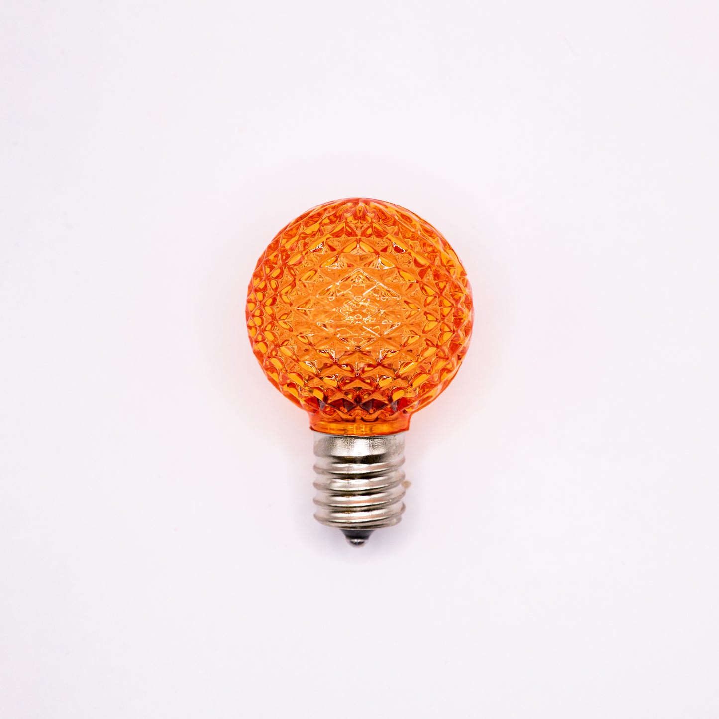 G40 (C9) LED Faceted Bulb | 11 Colors