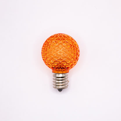 G40 (C9) LED Faceted Bulb | 11 Colors