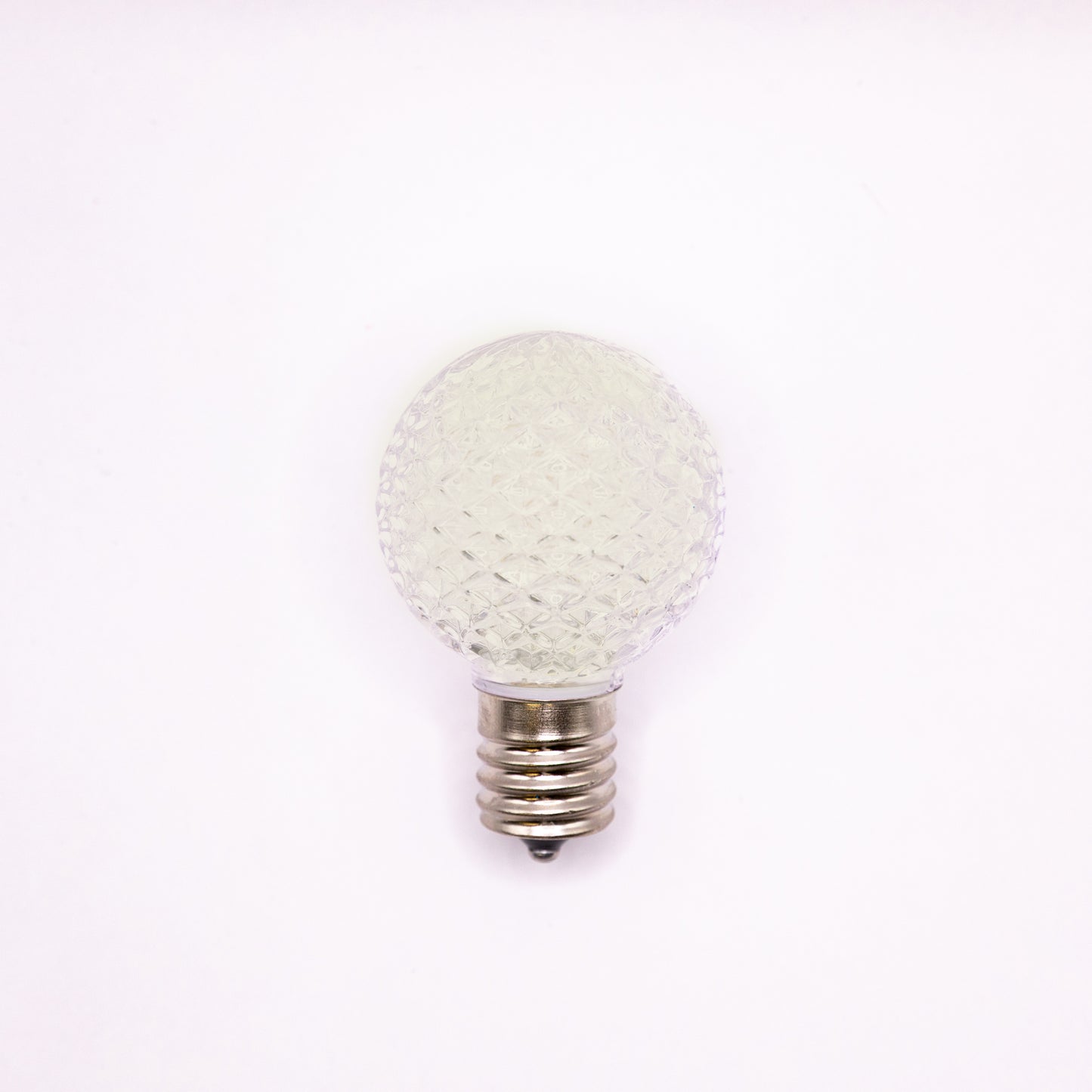 G40 (C9) LED Faceted Bulb | 11 Colors