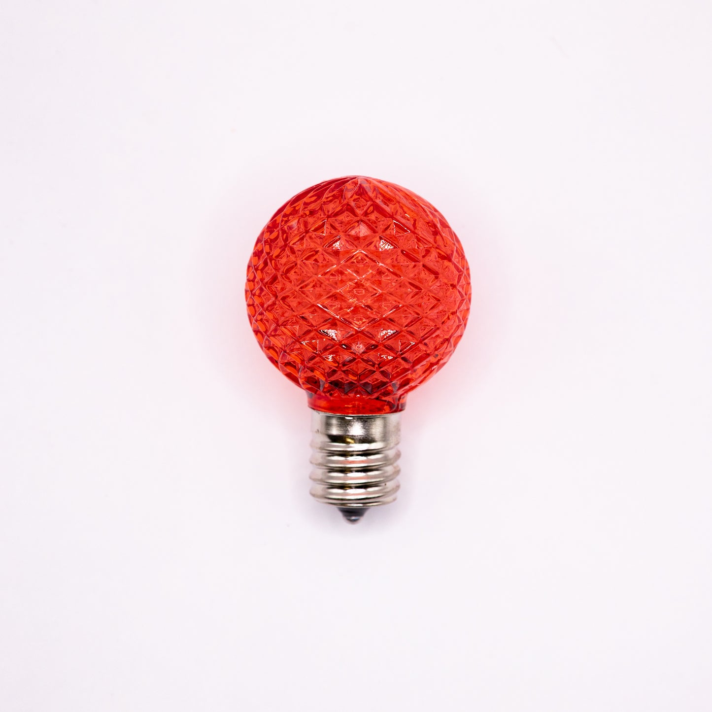 G40 (C9) LED Faceted Bulb | 11 Colors